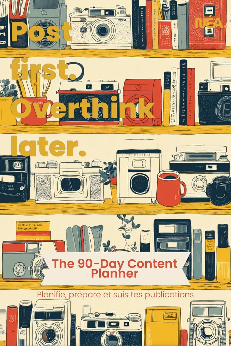 The 90-Day Content Planner, couverture